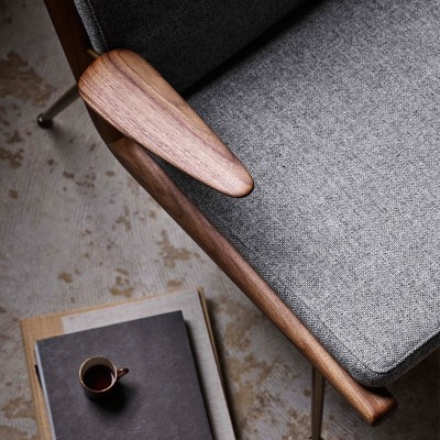 Detalle sillón Boomerang HM2 &Tradition Detalle sillón Boomerang HM2 &Tradition