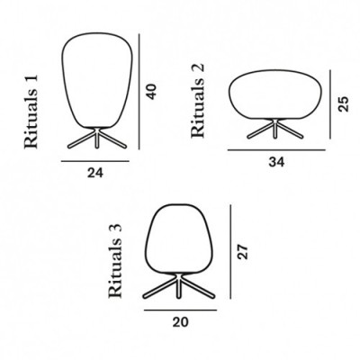Rituals table lamp - Foscarini Rituals table lamp - Foscarini