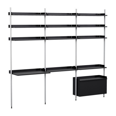 Pier System Comb 23 étagère de bureau HAY Pier System Comb 23 étagère de bureau HAY