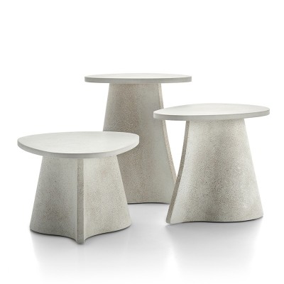 Mesas Fossil de MDF Italia en Moises Showroom Mesas Fossil de MDF Italia en Moises Showroom