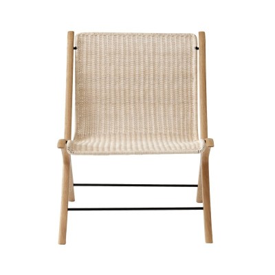 X HM10 Lounge Chair vista frente &Tradition X HM10 Lounge Chair vista frente &Tradition