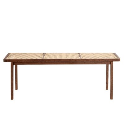 Le Roi Bench de Norr11 Dark Smoked Oak Le Roi Bench de Norr11 Dark Smoked Oak