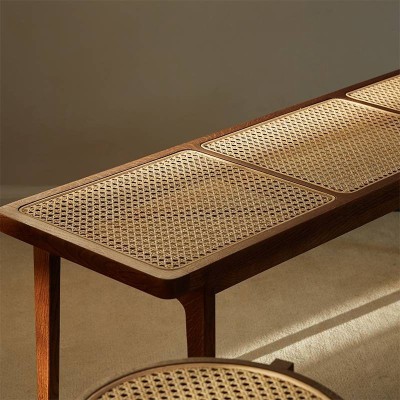 Le Roi Bench de Norr11 Dark Smoked Oak Le Roi Bench de Norr11 Dark Smoked Oak