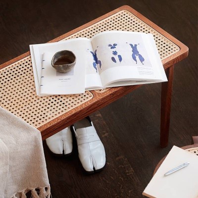 Le Roi Bench de Norr11 Dark Smoked Oak Le Roi Bench de Norr11 Dark Smoked Oak