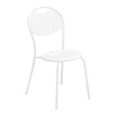 Silla Coupole color blanco hielo 32 de Emu Silla Coupole color blanco hielo 32 de Emu