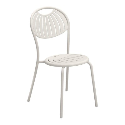 Silla Coupole color blanco opaco 23 de Emu Silla Coupole color blanco opaco 23 de Emu