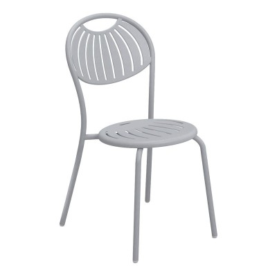 Silla Coupole color gris nube 72 de Emu Silla Coupole color gris nube 72 de Emu
