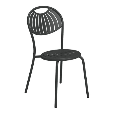 Silla Coupole color hierro antiguo 22 de Emu Silla Coupole color hierro antiguo 22 de Emu