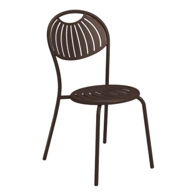 Silla Coupole color marrón de la india 41 de Emu Silla Coupole color marrón de la india 41 de Emu