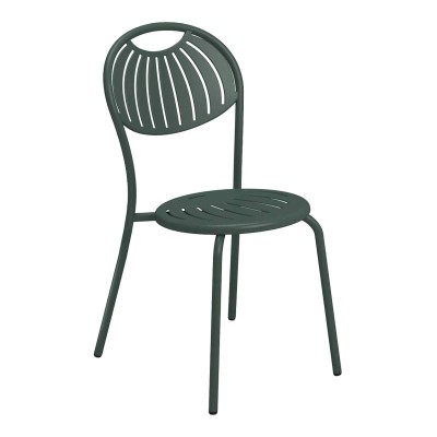 Silla Coupole color verde oscuro 75 de Emu Silla Coupole color verde oscuro 75 de Emu