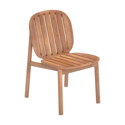 Silla Twins en madera de teca de Emu Silla Twins en madera de teca de Emu