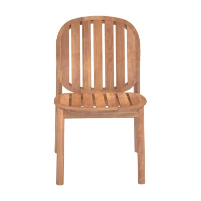 Silla Twins en madera de teca alzado de Emu Silla Twins en madera de teca alzado de Emu