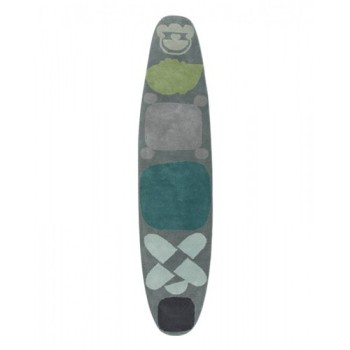 Alfombra Surf Race Índico azul - Gan Rugs