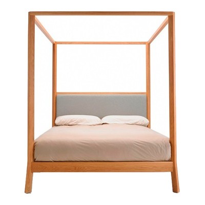 Cama con dosel Breda madera de roble de Punt Mobles Cama con dosel Breda madera de roble de Punt Mobles