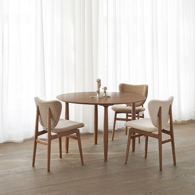 Mesa de jantar redonda Oku Dining by Norr11 Mesa de jantar redonda Oku Dining by Norr11