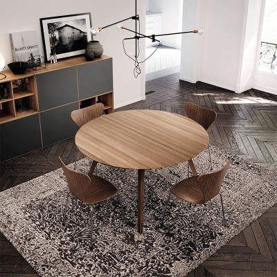 Treku, Table ronde extensible Aise Treku, Table ronde extensible Aise