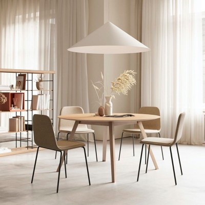 Treku, Table ronde extensible Aise Treku, Table ronde extensible Aise