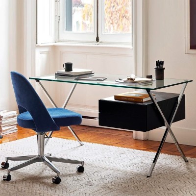 Escritorio Albini Mini Desk Knoll vista Escritorio Albini Mini Desk Knoll vista