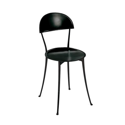 Silla Tonietta 2090 pata negra Zanotta Silla Tonietta 2090 pata negra Zanotta