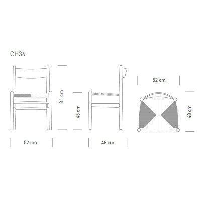 CH36 Sedia Carl Hansen CH36 Sedia Carl Hansen