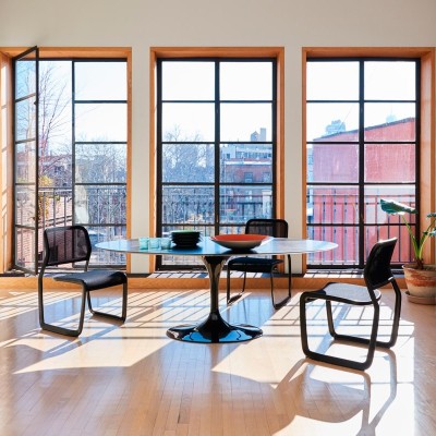 Knoll Tavolo da pranzo ovale Tulip Saarinen Knoll Tavolo da pranzo ovale Tulip Saarinen