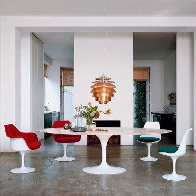 Knoll Tavolo da pranzo ovale Tulip Saarinen Knoll Tavolo da pranzo ovale Tulip Saarinen