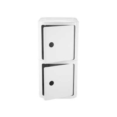 Componibili cuadrado 2 puertas de Kartell Componibili cuadrado 2 puertas de Kartell