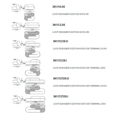 Sancal, sofá Loop Designer´s Edition