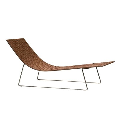 Andreu World Chaise longue d’extérieur tressée Andreu World Chaise longue d’extérieur tressée