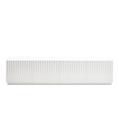 Mueble TV Doric Blanco de Teulat en Moises Showroom Mueble TV Doric Blanco de Teulat en Moises Showroom