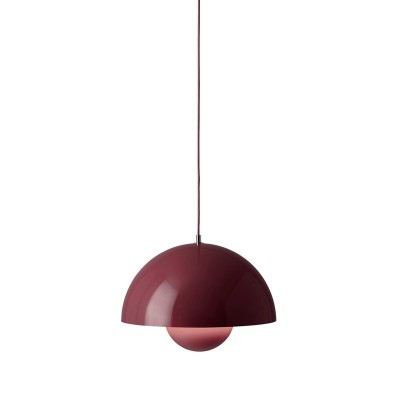 Flowerpot Pendant VP1 dark plumb de &Tradition Flowerpot Pendant VP1 dark plumb de &Tradition