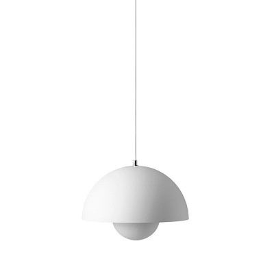 Flowerpot Pendant VP1 blanco mate de &Tradition Flowerpot Pendant VP1 blanco mate de &Tradition