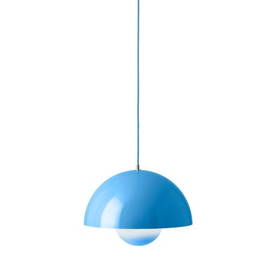 Flowerpot Pendant VP1 swim blue de &Tradition Flowerpot Pendant VP1 swim blue de &Tradition