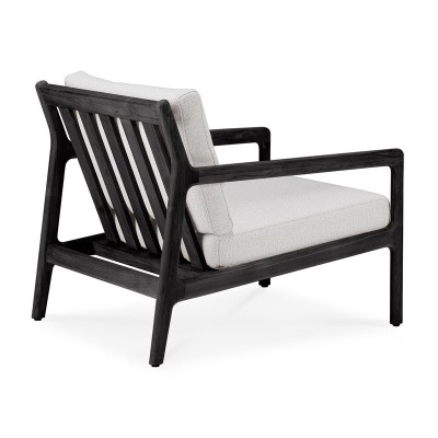 Ethnicraft Jack teck noir fauteuil d’extérieur Ethnicraft Jack teck noir fauteuil d’extérieur