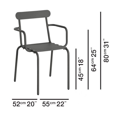 Silla Easy con brazos de Diabla Outdoor Silla Easy con brazos de Diabla Outdoor