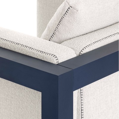 Detalle trasera sillón Islablanca de Gandía Blasco Detalle trasera sillón Islablanca de Gandía Blasco