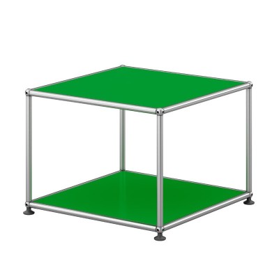 Mesa de centro USM Haller cuadrada, verde Mesa de centro USM Haller cuadrada, verde