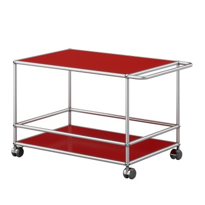 Camarera USM Haller color rojo rubí de USM Camarera USM Haller color rojo rubí de USM