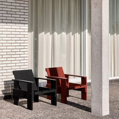 Sillón Crate BLACK WATER Lounge Chair HAY ambiente Sillón Crate BLACK WATER Lounge Chair HAY ambiente
