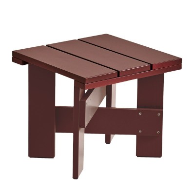 Crate Low Table iron red de HAY Crate Low Table iron red de HAY