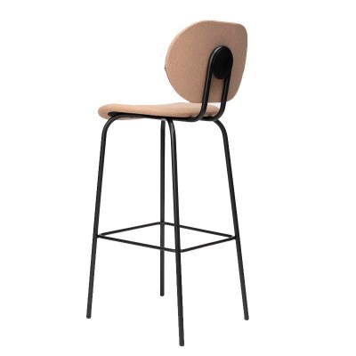 Hari stool upholstered in Ondarreta