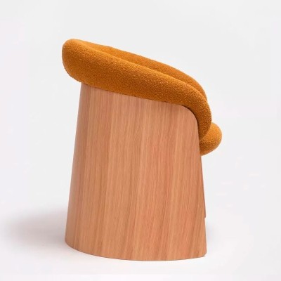 Vista lateral Silla Ginger Madera de Ondarreta Vista lateral Silla Ginger Madera de Ondarreta