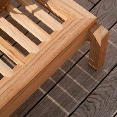 Reposapiés AH604F Carl Hansen ambiente detalle Reposapiés AH604F Carl Hansen ambiente detalle