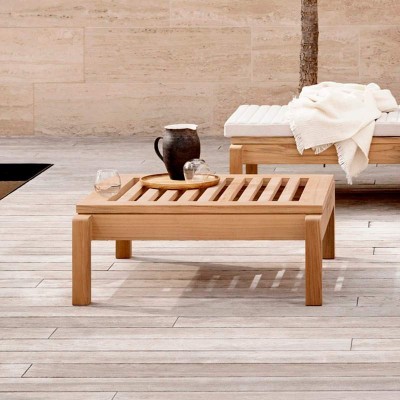 Reposapiés AH604F Carl Hansen ambientada Reposapiés AH604F Carl Hansen ambientada