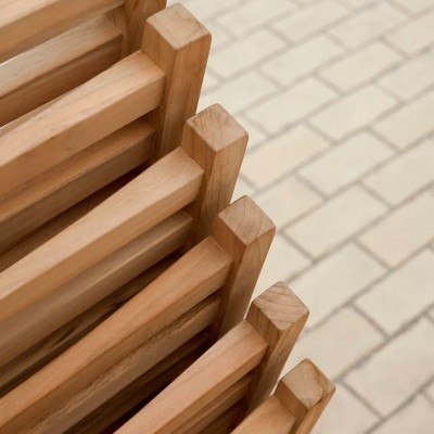 Detalle silla AH501 apilada de Carl Hansen Detalle silla AH501 apilada de Carl Hansen