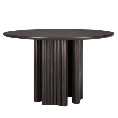Mesa de comedor Roller Max patas curvadas hacia fuera vista 3 de Ethnicraft Mesa de comedor Roller Max patas curvadas hacia fuera vista 3 de Ethnicraft