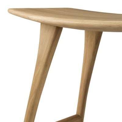 Imagen detalle taburete Osso roble alto de Ethnicraft