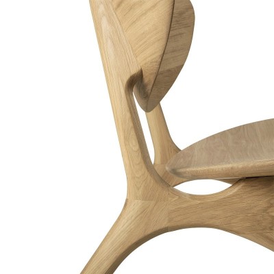 Detalle perfil sillón Eye de Ethnicraft Detalle perfil sillón Eye de Ethnicraft