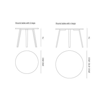 Mobles 114, Table ronde Grace Mobles 114, Table ronde Grace