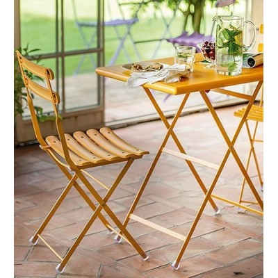 Arc en ciel Emu pack 2 chaises et table d’extérieur Arc en ciel Emu pack 2 chaises et table d’extérieur